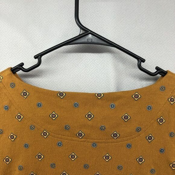 CST Sport Gold Yellow Short Sleeve Shirt Plus Size 4X Women Casual Wear - Picture 10 of 12